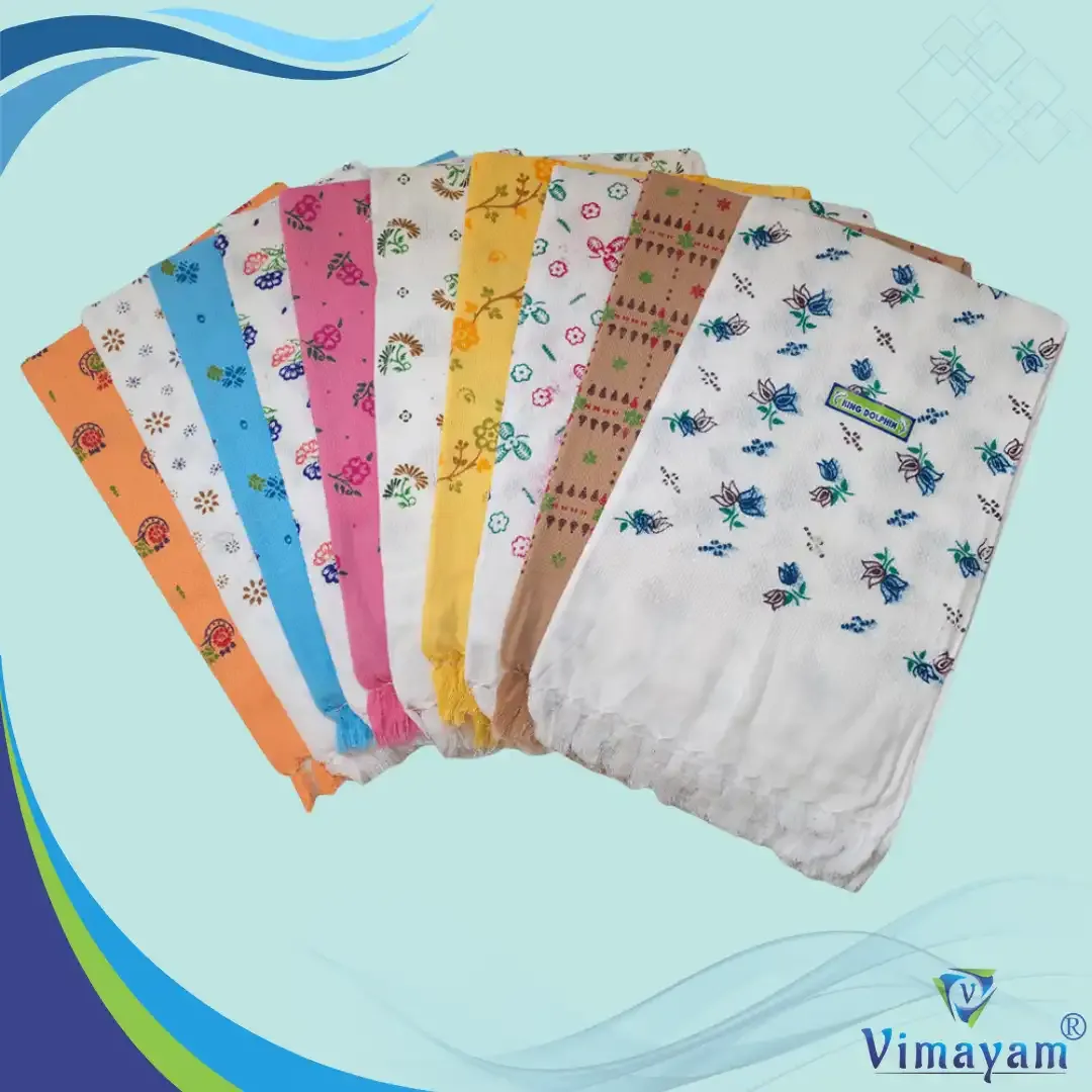 King Dolphin premium quality towel 30X60 - Vimayam Dhoties