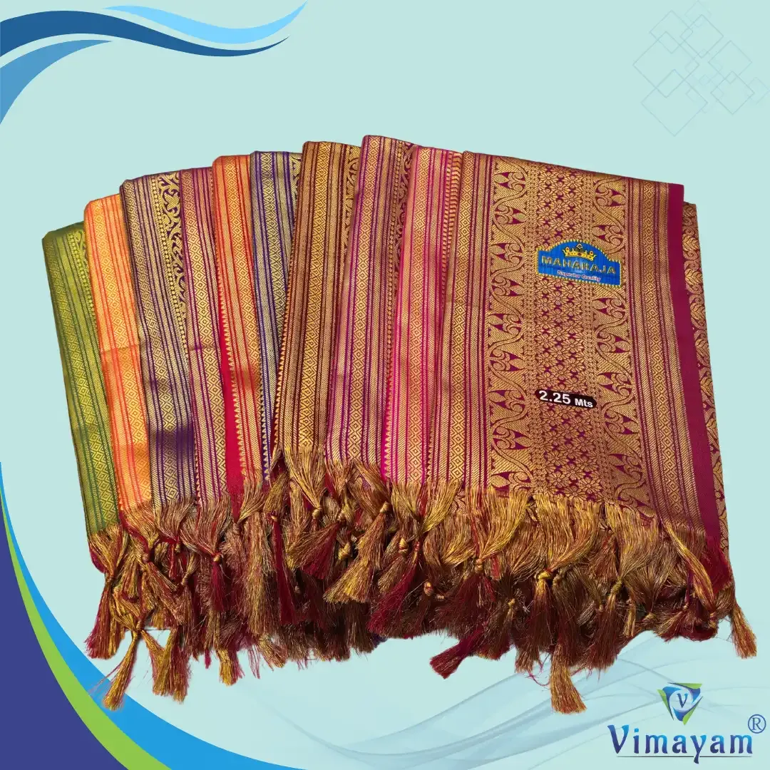 Maharaja fancy premium quality Ponnadai - Vimayam Dhoties